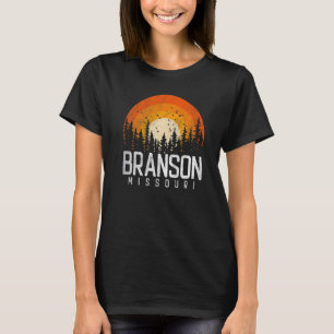 Branson Missouri MO Retro Vintag 70er 80er 90s T-Shirt