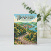 Branson (Missouri) Postkarte (Stehend Vorderseite)