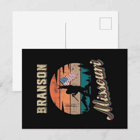 Branson Missouri Postkarte (Vorne/Hinten)
