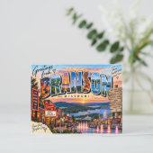Branson Missouri Postkarte (Stehend Vorderseite)
