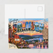 Branson Missouri Postkarte (Vorne/Hinten)