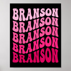 Branson Missouri Urlaub Souvenir Retro Grafik Poster