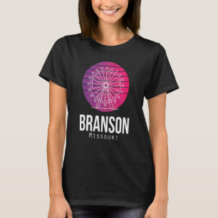 Branson Riesenrad Missouri Reise Wanderung Camping T-Shirt
