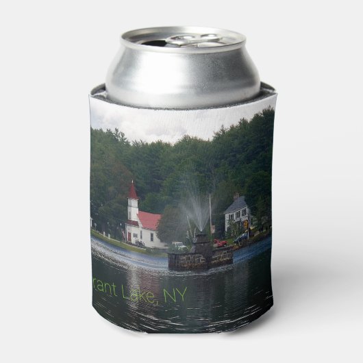 Brant Lake NY Adirondack Mountain Coozie Dosenkühler (Kanne Vorderseite)