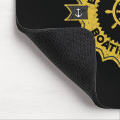 Brant Lake Ny Bootsclub Mousepad (Ecke)