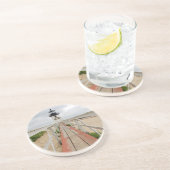 Brant Point Leuchtturm Getränkeuntersetzer (Seite)