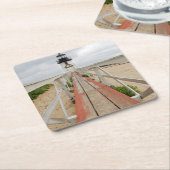 Brant Point Leuchtturm Rechteckiger Pappuntersetzer (angewinkelt)