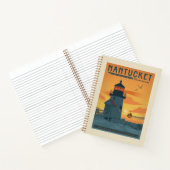 Brant Point Lighthouse | Nantucket MA Notizblock (Innenseite)