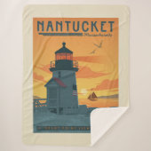 Brant Point Lighthouse | Nantucket MA Sherpadecke (Vorderseite)