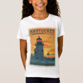 Brant Point Lighthouse | Nantucket MA T-Shirt (Vorderseite)