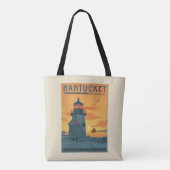Brant Point Lighthouse | Nantucket MA Tasche (Rückseite)