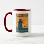 Brant Point Lighthouse | Nantucket MA Tasse (Links)