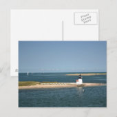 Brant Point Lighthouse Postcard Postkarte (Vorne/Hinten)