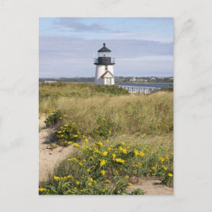 Brant Point Lighthouse Postkarte