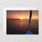 Brant Point Lighthouse Postkarte (Vorne/Hinten)