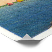 Brant Point Lighthouse Scene Poster (Ecke)