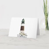 Brant-Punkt-Harmonie Nantucket Gruß-Karte Karte (Rückseite)