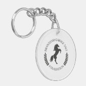 Brantham Acrylic Schlüsselanhänger (Vorderseite links)