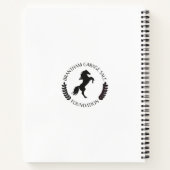 Brantham Map Notebook mit markierten Seiten mit Qu Notizblock (Rückseite)