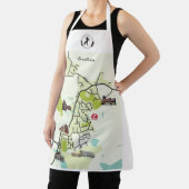 Brantham Map-Schürze Schürze (InSitu)