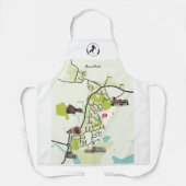 Brantham Map-Schürze Schürze (Vorderseite)