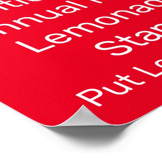 Brantleys Feuerpolizei Poster (Ecke)