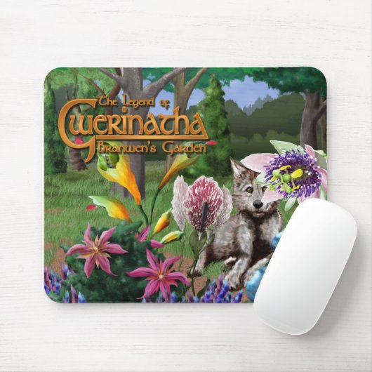 Branwens Garten mousepad (Mit Mouse)