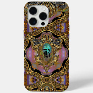 Branwenton Elegant Goth Monogram VII Case-Mate iPhone Hülle