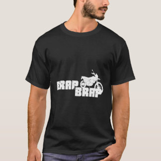 Brap Funny Dirtbike Motorrad Racing Long Sl T-Shirt