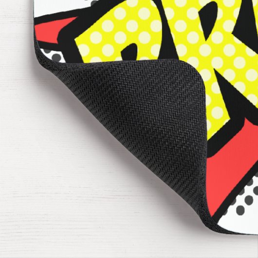Brap ist der neue Knall Mousepad (Ecke)