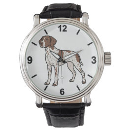 Braque Francais Dog Wrist Watch Pet Style Armbanduhr