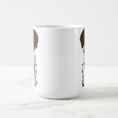 Braque Francais HundeCartoon Kaffeetasse (Mittel)