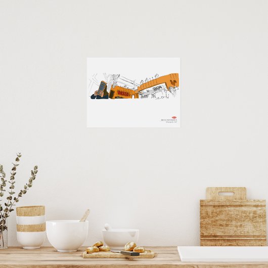 Brasa Poster (Küche)