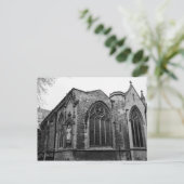 "Brase Nose Lane Church" Design-Postkarten Postkarte (Stehend Vorderseite)