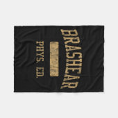 Brashear High School Hs Ttsburgh Pa Phys Ed Fleecedecke (Vorderseite (Horizontal))