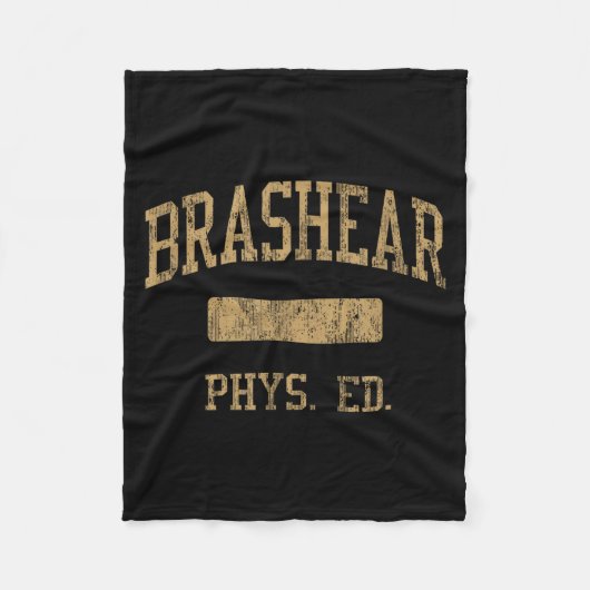 Brashear High School Hs Ttsburgh Pa Phys Ed Fleecedecke (Vorderseite)