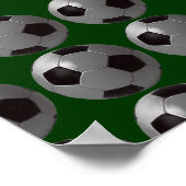 Brasil 10 Fußball-Wanddekoration Poster (Ecke)