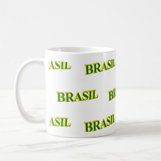 Brasil 3D Kaffeetasse (Links)