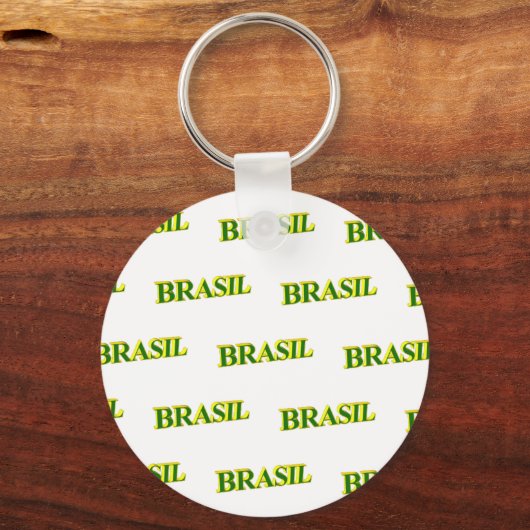 Brasil 3D Schlüsselanhänger (Vorderseite)