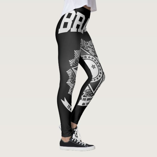 Brasil Coat of Arms Leggings (Rechts)