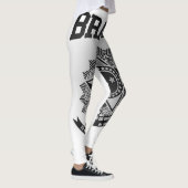 Brasil Coat of Arms Leggings (Rechts)