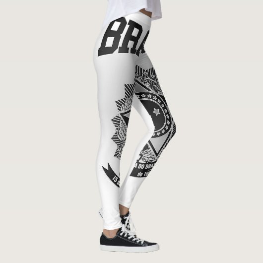 Brasil Coat of Arms Leggings (Rechts)