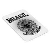 Brasil Coat of Arms Magnet (Rechte Seite)