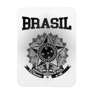 Brasil Coat of Arms Magnet