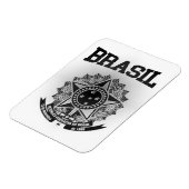 Brasil Coat of Arms Magnet (Linke Seite)