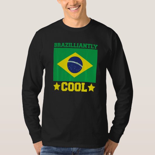 Brasil Coole brasilianische Roots Brasilei T-Shirt (Vorderseite)