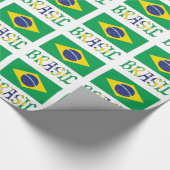 Brasil e Verde e Amarela Geschenkpapier (Ecke)