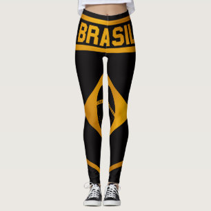 Brasil Emblem Leggings