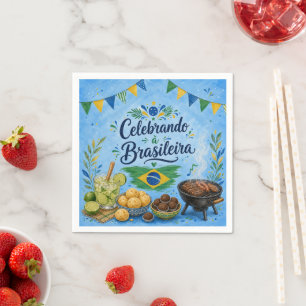 Brasil feiern serviette