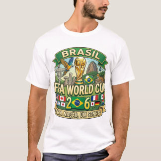 Brasil Fifa Weltmeisterschaft 2026 T-Shirt